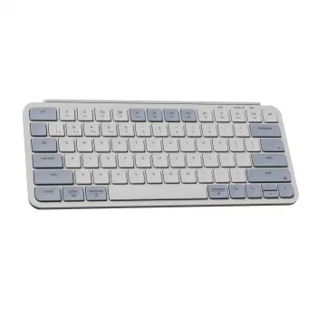 Keychron B1 Pro Teclado mecánico inalámbrico ultra-slim blanco-azul