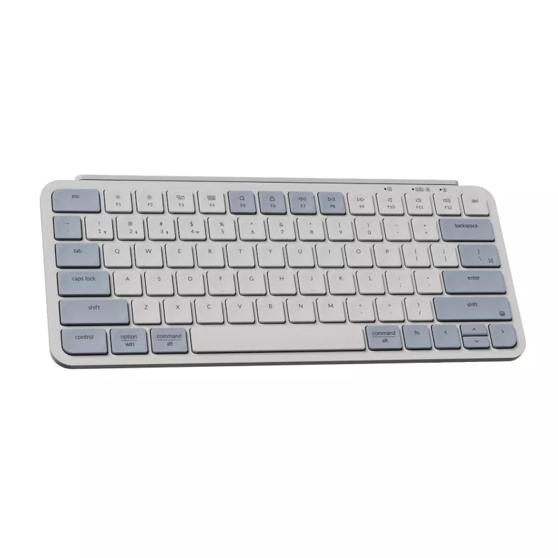 Keychron B1 Pro Teclado mecánico inalámbrico ultra-slim blanco-azul
