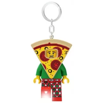 LEGO LGL-KE176 Llavero con luz porción de pizza con LED