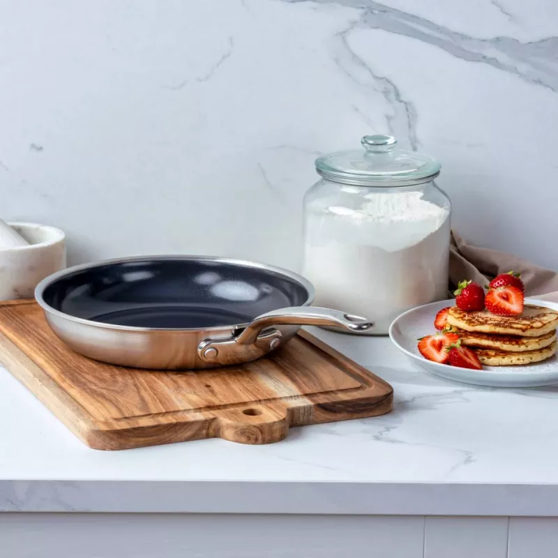 GreenPan Premiere sartén 20 cm acero inoxidable (CC003816-001)