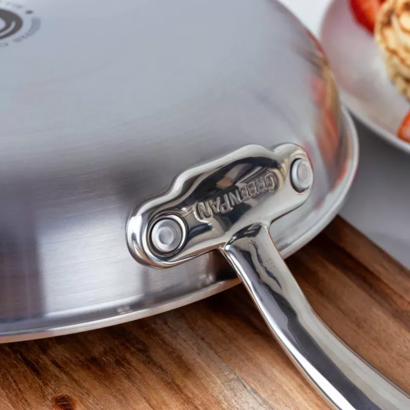 GreenPan Premiere sartén 24 cm acero inoxidable