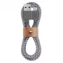 Cable Native Union Belt USB-A a USB-C 1,2 m Zebra