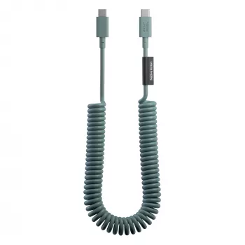 Native Union Pop Cable USB-C a USB-C 2,4 m 60W Slate Green