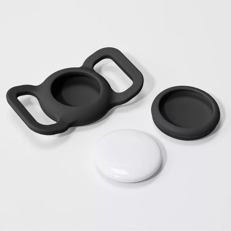 PICOM Laut Pet Tag - funda protectora para AirTag (negro)