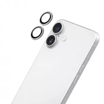 LAUT Ring cristal protector de cámara para Apple iPhone 16 / 16 Plus
