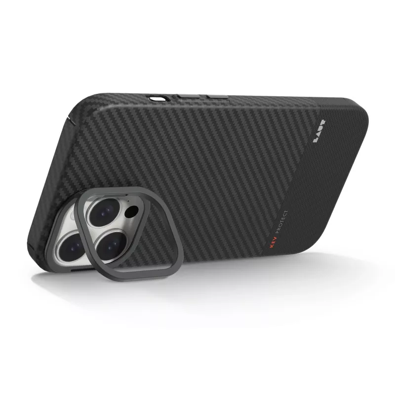 Laut Kev Protect Case para iPhone 16 Pro Max, compatible con MagSafe, Negro
