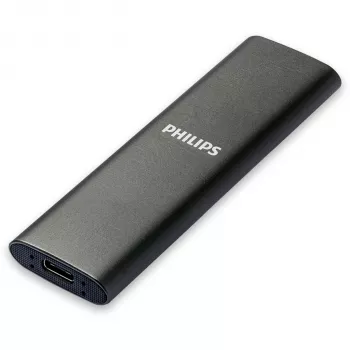 Philips SSD externo 500GB Ultra Speed Gris
