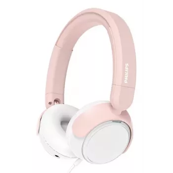 Philips TAK2000PK/00 Auriculares on-ear para niños Rosa con limitador de volumen
