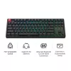 Keychron K8X-J3 80% TKL interruptor Brown RGB hot-swap negro