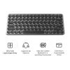 Keychron B3P-K8 75% tijera blanco marfil teclado mecánico