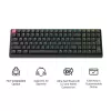 Keychron K4X-J1 96% Teclado mecánico Red Switch RGB Hot-Swap