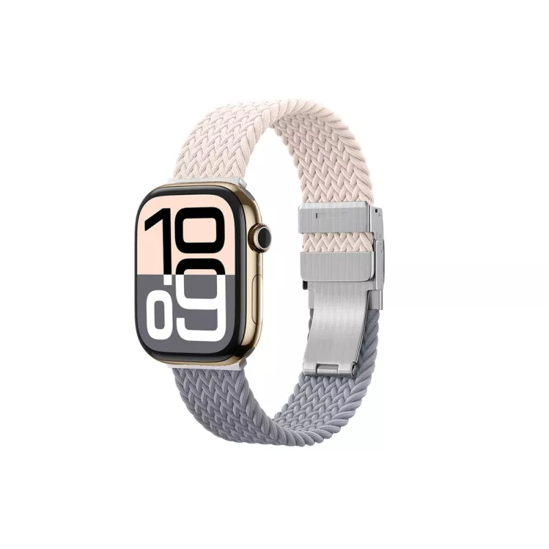 AMAZINGTHING Blend Band Set de 2 correas para Apple Watch 42mm - Rosa-Gris / Rosa