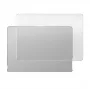 AMAZINGTHING Titan Hardshell Funda rígida para MacBook Air M5 13,6 pulgadas, Transparente