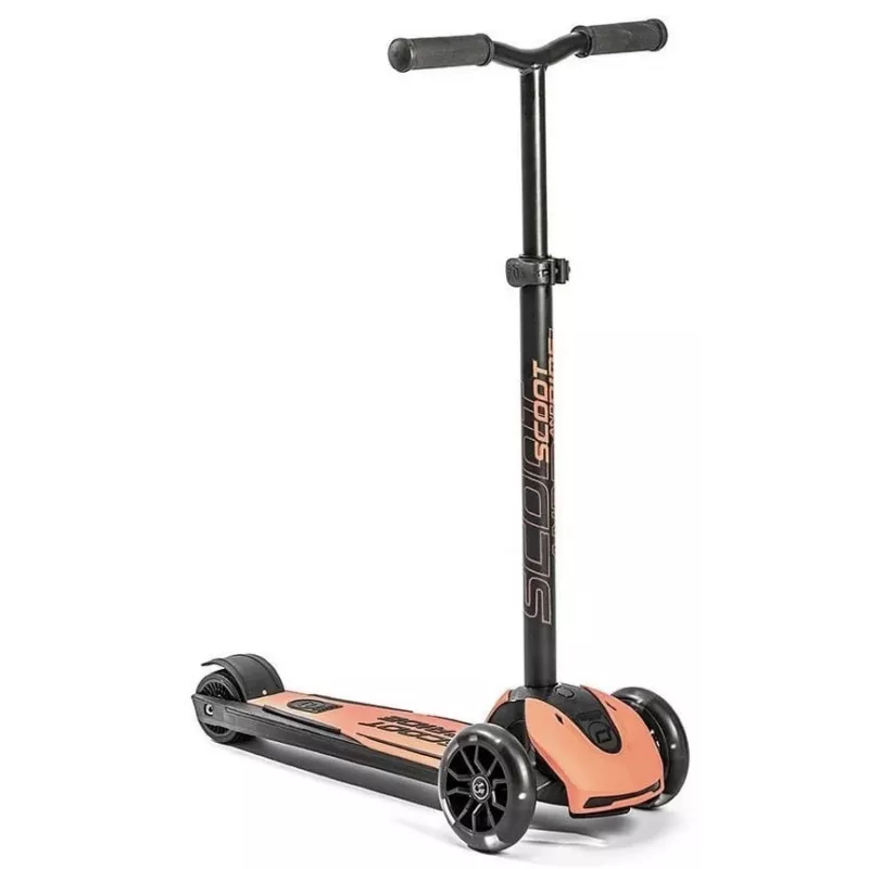 Scoot & Ride Highwaykick 5 LED Peach Patinete de 3 ruedas