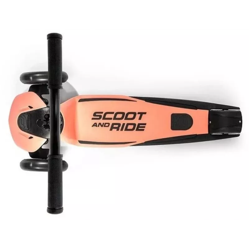 Scoot & Ride Highwaykick 5 LED Peach Patinete de 3 ruedas