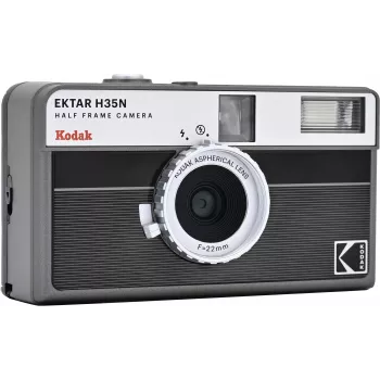 Kodak EKTAR H35N cámara rayada negra