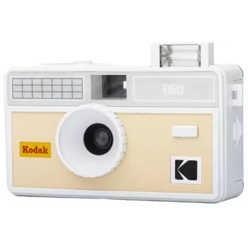KODAK I60 cámara de film desechable de 35mm con flash incorporado, beige grisáceo