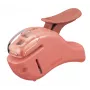 KOKUYO Harinacs SMALL+ grapadora sin grapas rosa salmón, capacidad 5 hojas (SLN-MSH305VP)
