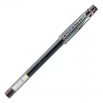 PILOT G-Tec-C4 Bolígrafo de gel 0,4 mm, marrón, BL-GC4-BN