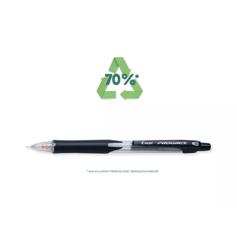 PILOT PEN Progrex BeGreen portaminas rojo HB 0,5 mm 1 unidad