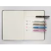 PILOT PEN FriXion Ball 4 bolígrafo de gel borrable 4 en 1 carcasa negra 0,5 mm extrafino