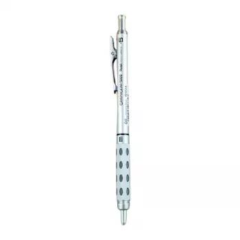 Pentel portaminas 0,5 mm plata metalizado