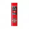 Pentel C275-BO recarga de minas Super Hi-Polymer - rojo - 0,5 mm - 40 minas - caja