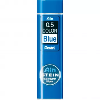 Pentel Ain Stein minas de color 0,5 mm azul 20 minas