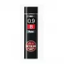 Pentel C279-BO minas Super Hi-Polymer 0,9 mm B negro 36 minas caja