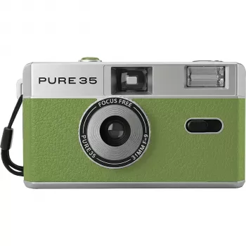 KODAK Pure 35 cámara desechable verde 35 mm ISO 400 27 fotos flash incorporado