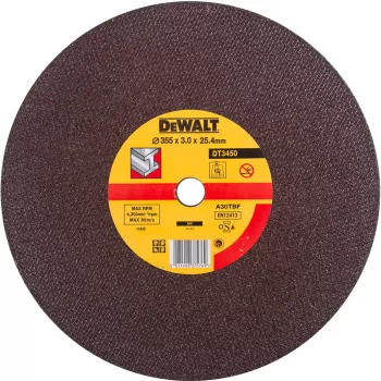 DEWALT disco de corte para metal EXTREME 355x3,0x25,4mm para DW871