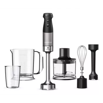 Kenwood Triblade XL Pro batidora de mano, 1200 W, gris/negro/plata