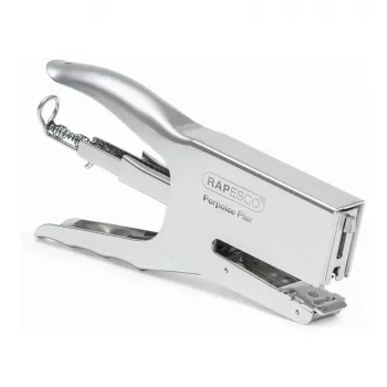 Rapesco Porpoise Classic grapadora de tenaza 50 hojas cromo 24/6 + 26/6 grapas