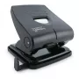 Rapesco 827-P PF827PB2 perforadora de 2 taladros, 30 hojas, negro
