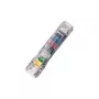 Rapesco Supaclip 40 dispensador - negro/plata - capacidad 40 hojas - 8 clips incluidos