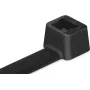HellermannTyton UB200C-B-PA66-BK bridas 200x4,6 mm negro (pack de 100)