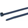 HellermannTyton 111-01225 bridas estándar, azul, 100 mm de longitud, 2,5 mm de ancho, poliamida 6.6, pack de 100