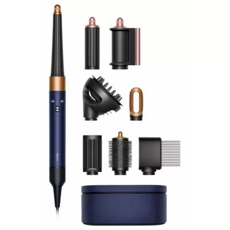 Dyson Airwrap multistyler i.d. Curly+Coily azul prusiano/cobre intenso