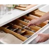 Organizador de cubiertos, utensilios y accesorios Joseph Joseph DrawerStore Bamboo