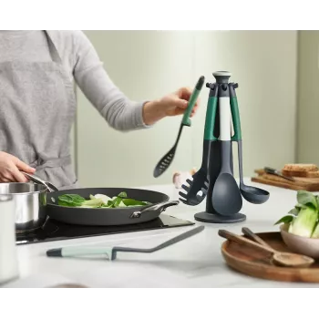 Joseph Joseph Elevate set de 6 utensilios de cocina verde - Editions