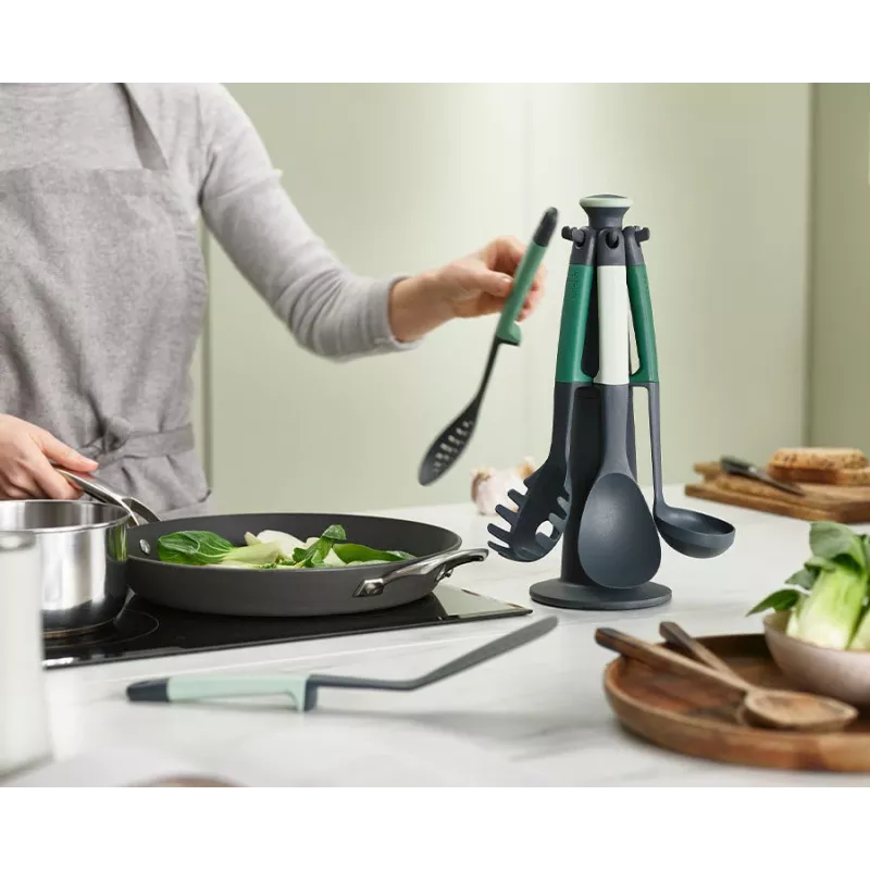 Joseph Joseph Elevate set de 6 utensilios de cocina verde - Editions