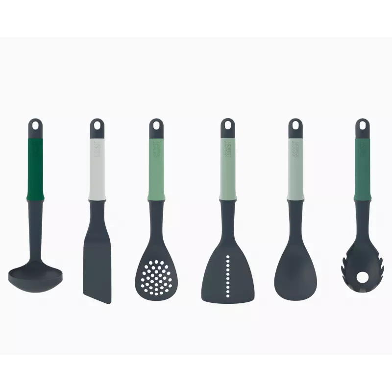 Joseph Joseph Elevate set de 6 utensilios de cocina verde - Editions