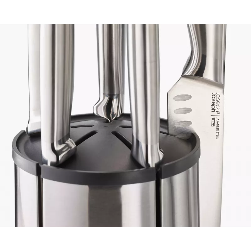 Joseph Joseph Elevate set de cuchillos de acero inoxidable con carrusel, 5 piezas