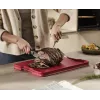 Joseph Joseph Cut&Carve Plus tabla de cortar XL de doble cara roja