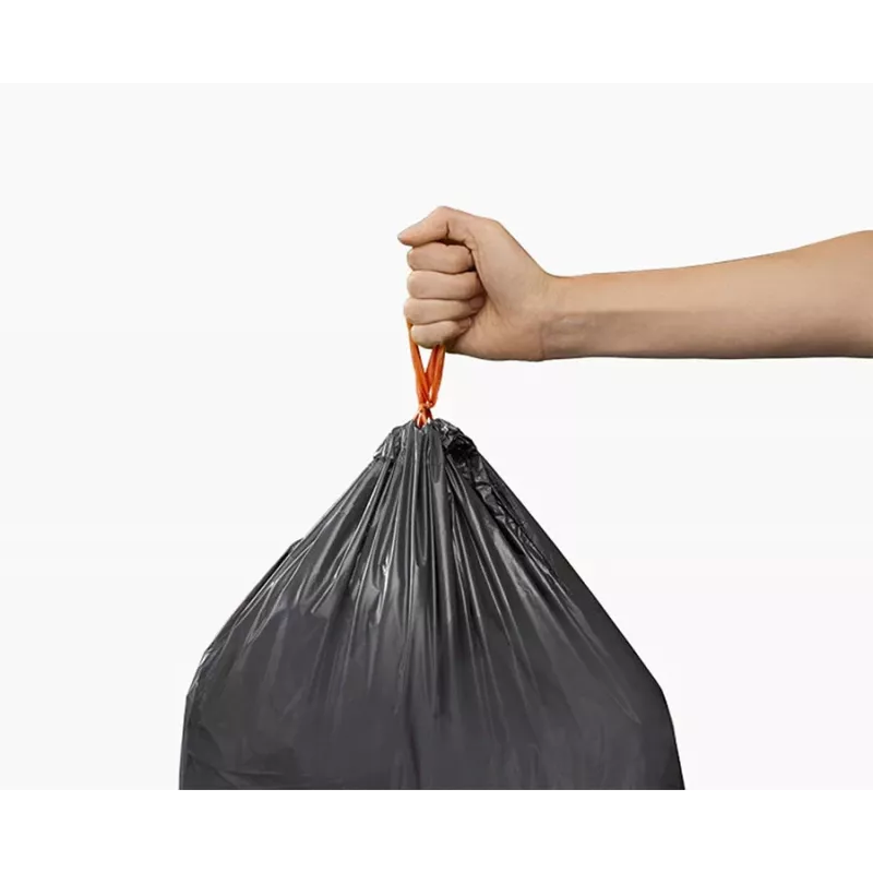 Joseph Joseph IW5 40L bolsas de basura grises de plástico reciclado (20 bolsas)