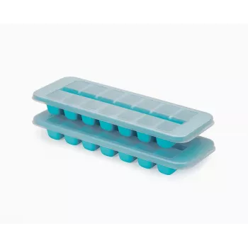 Joseph Joseph Flow pack de 2 cubiteras de llenado fácil azules