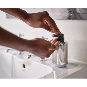Joseph Joseph EasyStore Luxe dispensador de jabón de acero inoxidable 350 ml