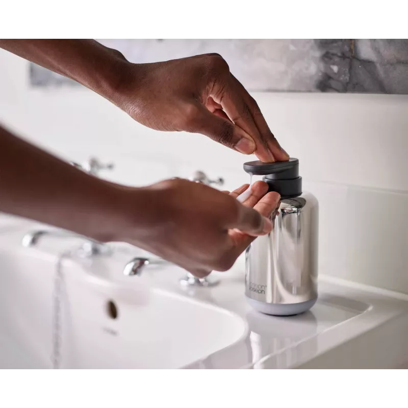 Joseph Joseph EasyStore Luxe dispensador de jabón de acero inoxidable 350 ml