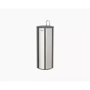 Joseph Joseph EasyStore Luxe portarrollos de papel higiénico de acero inoxidable con compartimento oculto