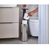 Joseph Joseph EasyStore Luxe portarrollos de papel higiénico de acero inoxidable con compartimento oculto
